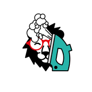 Illustration eines Gesichts mit Brille, das von einem dampfenden Bügeleisen gebügelt wird.