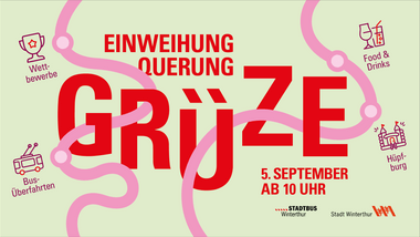 Plakat mit Text und Veranstaltungsgrafiken.
