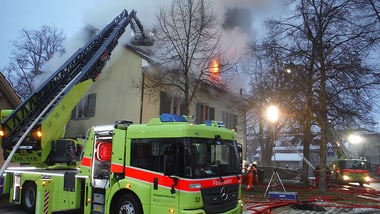 Brandeinsatz Kindergarten Schützenwiese - SIW