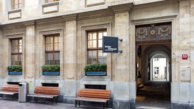 Eingang zur Ombudsstelle an der Marktgasse 53