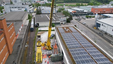 Trafoaustausch Unterwerk Grüze Mai 2024