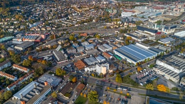 Luftbild Grüze Neuhegi