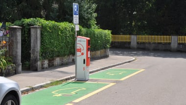Elektrische Ladestation an der Nordstrasse 4