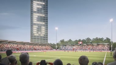 20251212 Stadion Schützenwiese_Visualisierung Tribüne Gast_Nightnurse Images Zürich