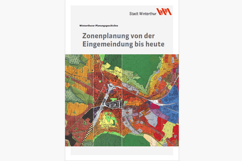 Bunte Karte mit Text über Zonenplanung.