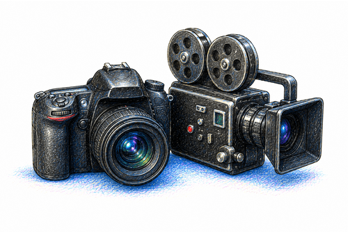 Foto- und Videokamera