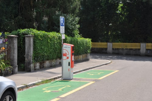 Elektrische Ladestation an der Nordstrasse 4