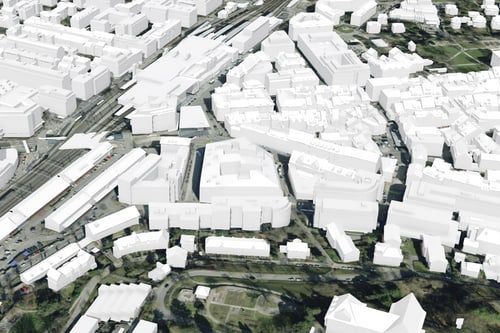 3D-Stadtplan Winterthur
