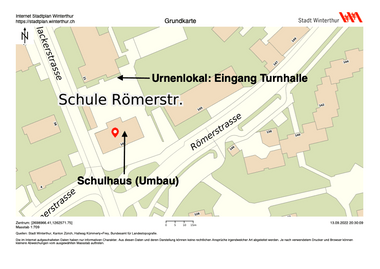 Anpassung Zugang Urnenstandort Römerstrasse